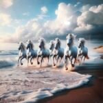 Seven Horses Acrylic Photo Frames