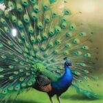 Peacock Acrylic Photo Frames