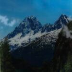 Mountain Landscape Acrylic Photo Frames