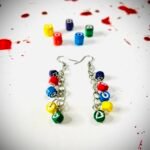 Gong-gi Inspired Quilling Art Earrings