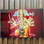 Panchmukhi Hanuman Acrylic Photo Frame