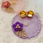 Resin Mini Pooja Thali (4 inch)