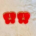 Devi Laxmi Shubh Charan (Set of 2 pairs)